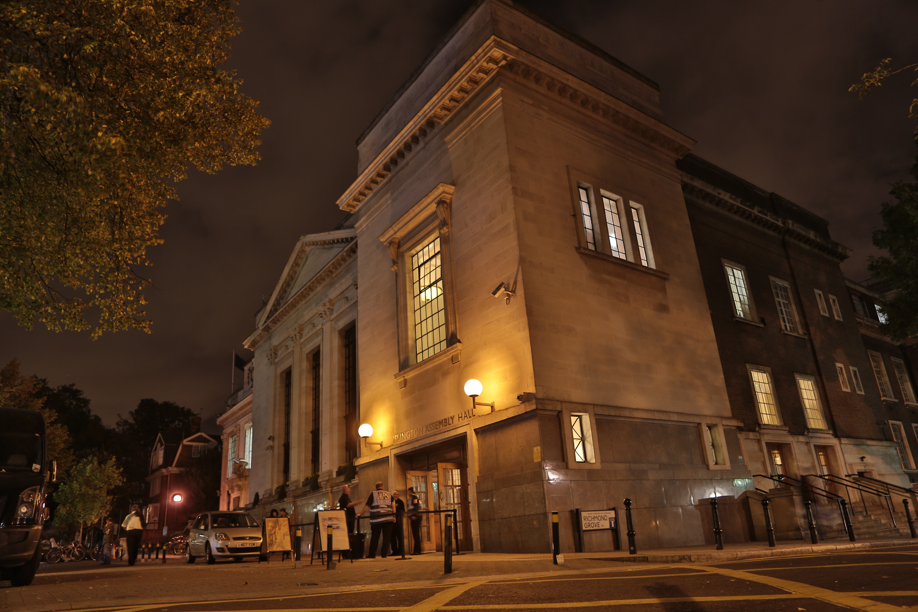 Picture of Islington Assembly Hall, London -  Exterior evening