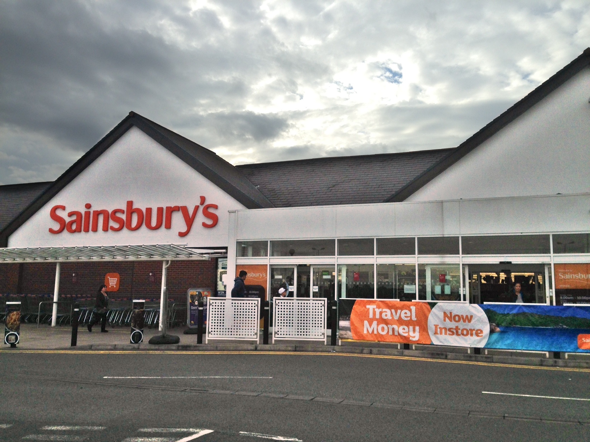 Picture of Sainsbury's Worksop - Front of the shop