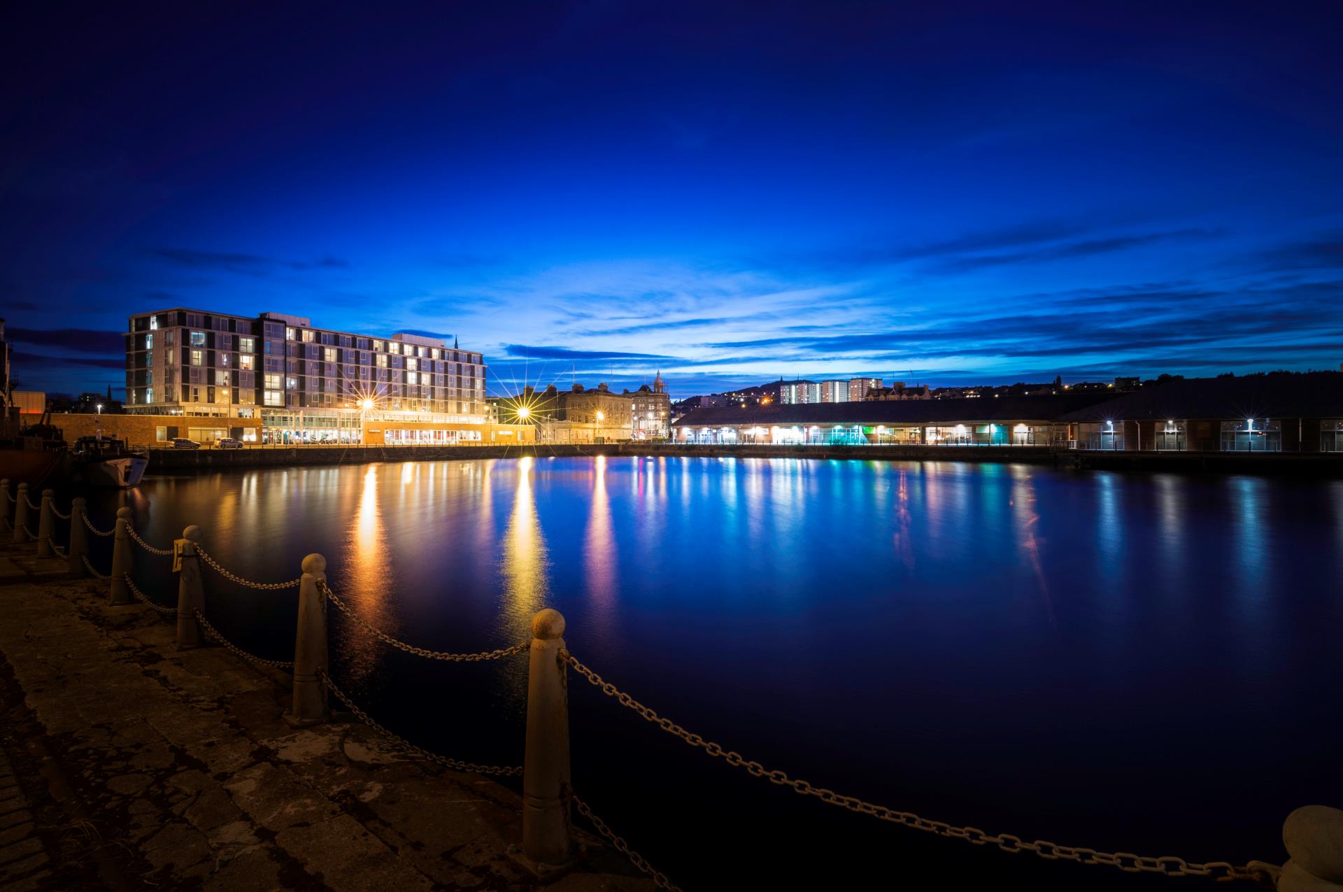Picture of outside of Apex City Quay Hotel & Spa