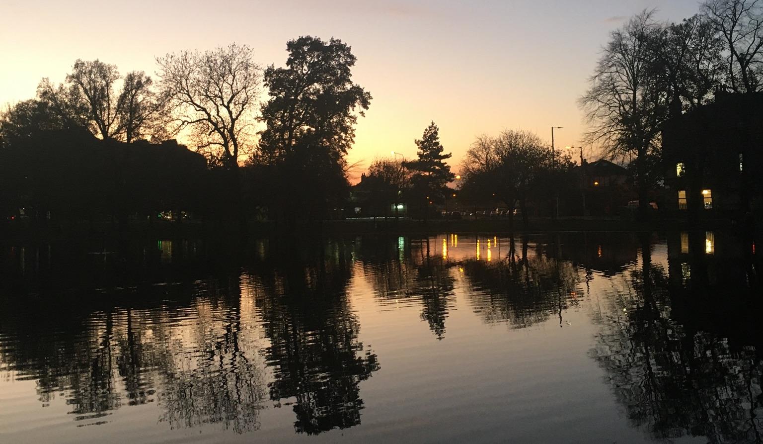 The boating pond