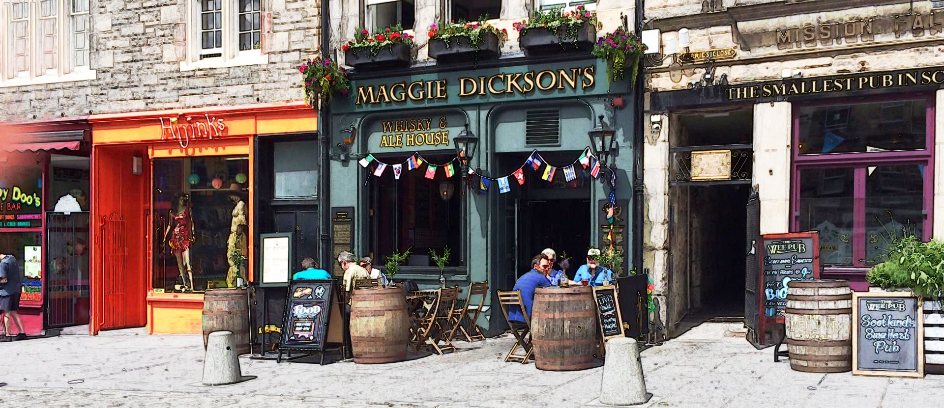 Picture of Maggie Dicksons - Grassmarket - Edinburgh