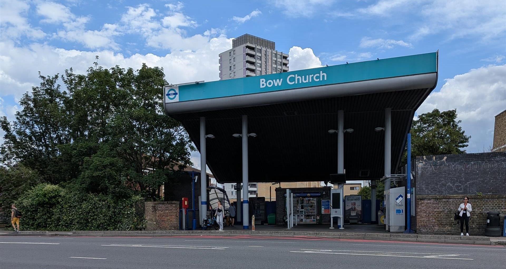 Image of Bow Church DLR station