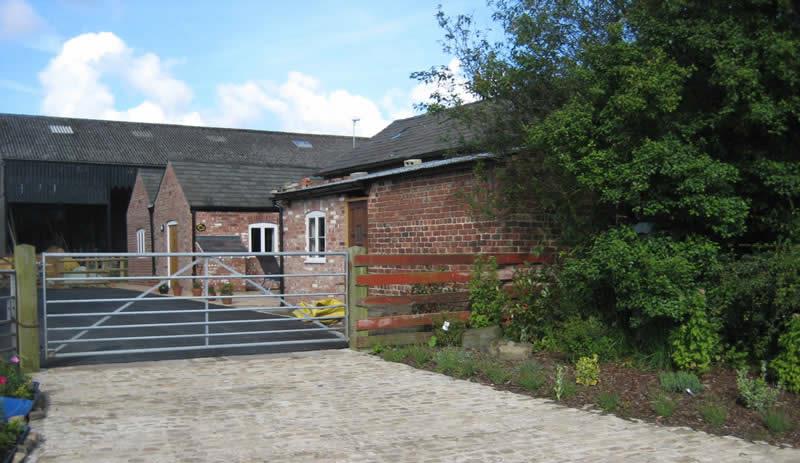 Entrance to the Stable Cottage