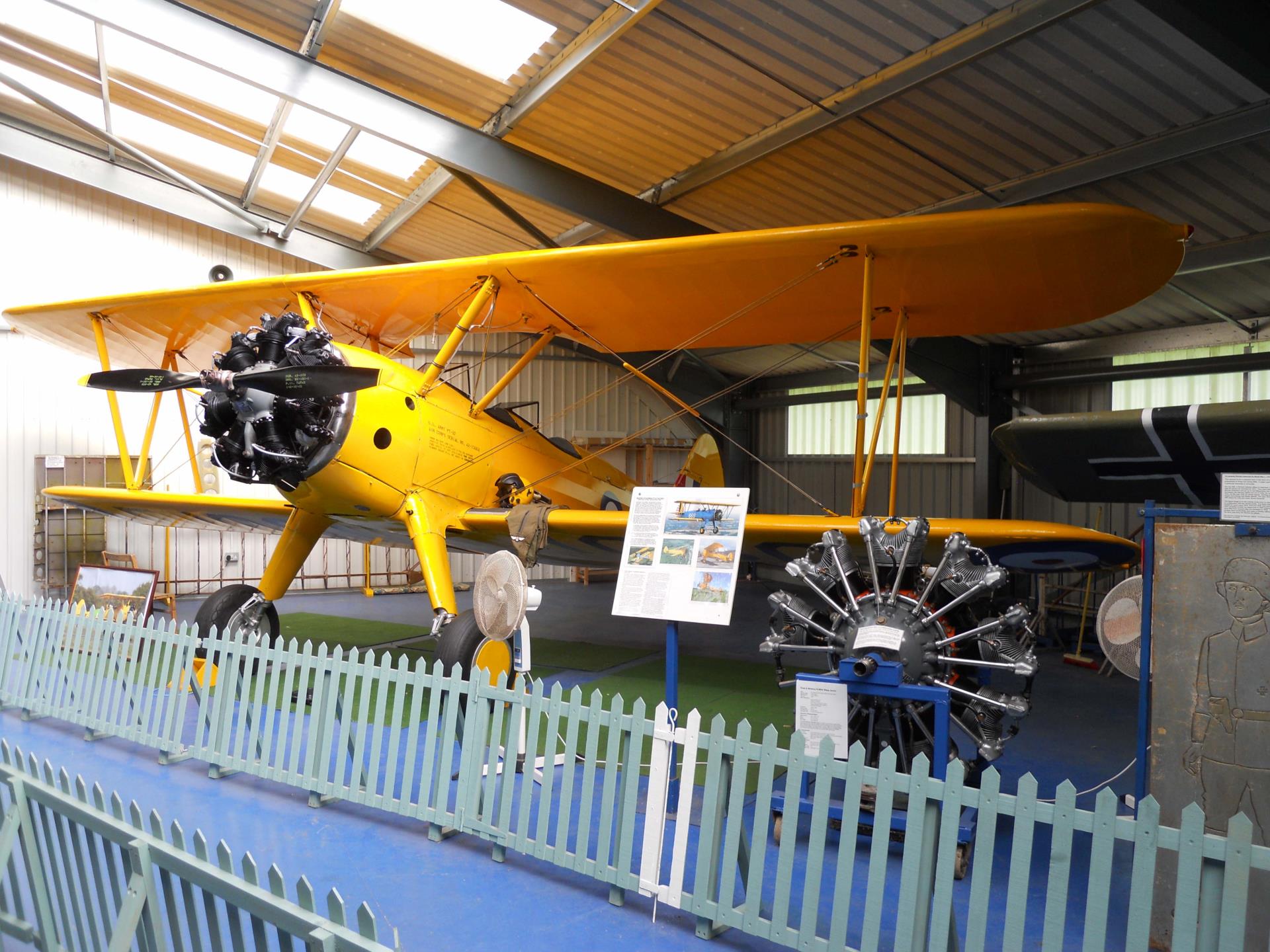 Aircraft on display