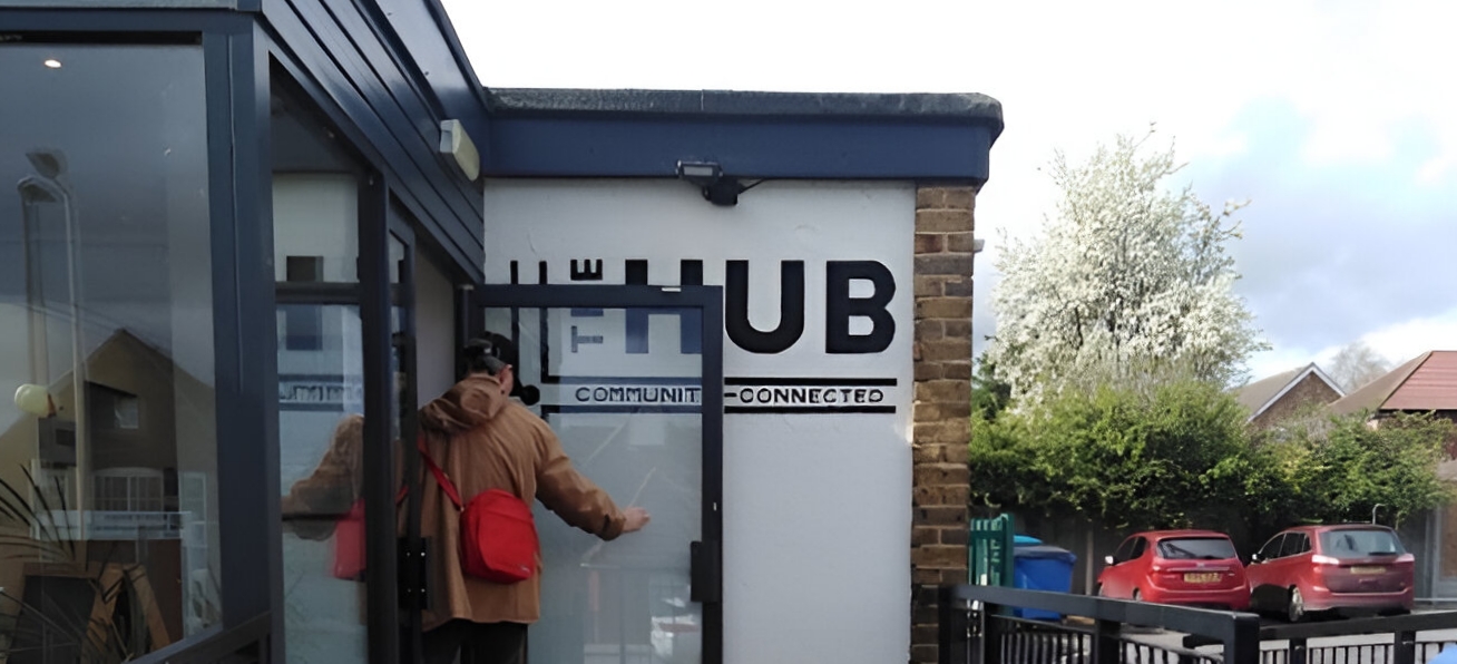 Image of The Hub entrance
