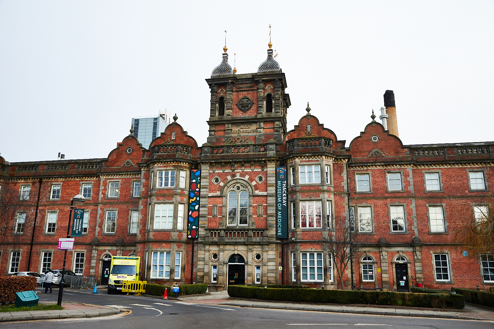 The Thackray Museum of Medicine building.
A grand building, formerly a workhouse, turned infirmary.