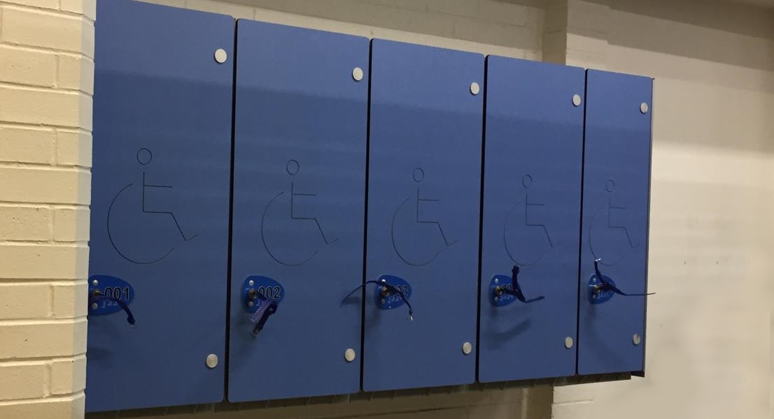 Accessible lockers