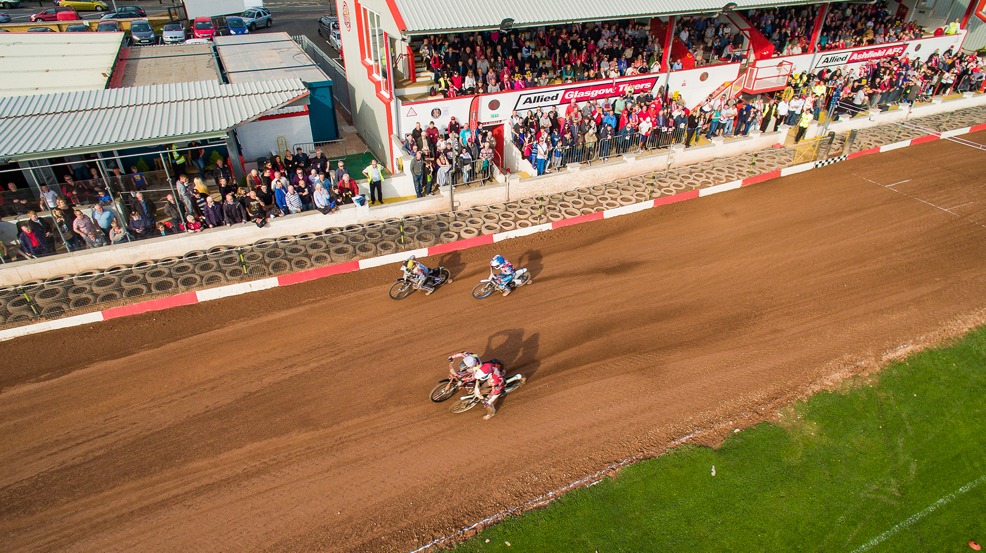 Picture of Glasgow Tigers Speedway- Dedicated disabled viewing area to the left