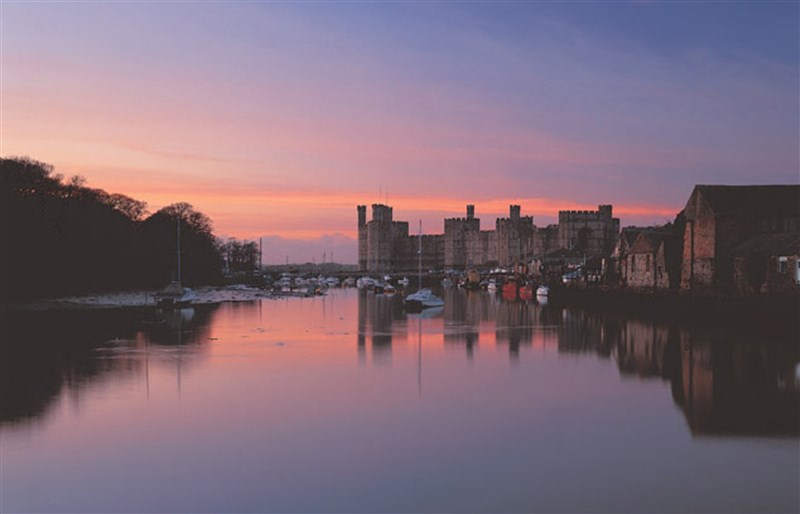 Picture of Caernarfon Castle, Caernarfon