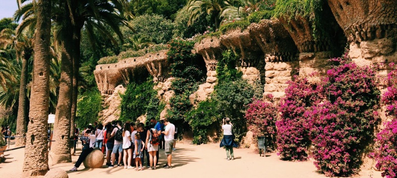 Photo of Parc Guell.