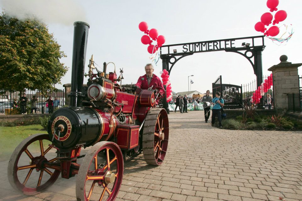 Picture of Summerlee Museum of Scottish Industrial Life - Summerlee gate and the fowler