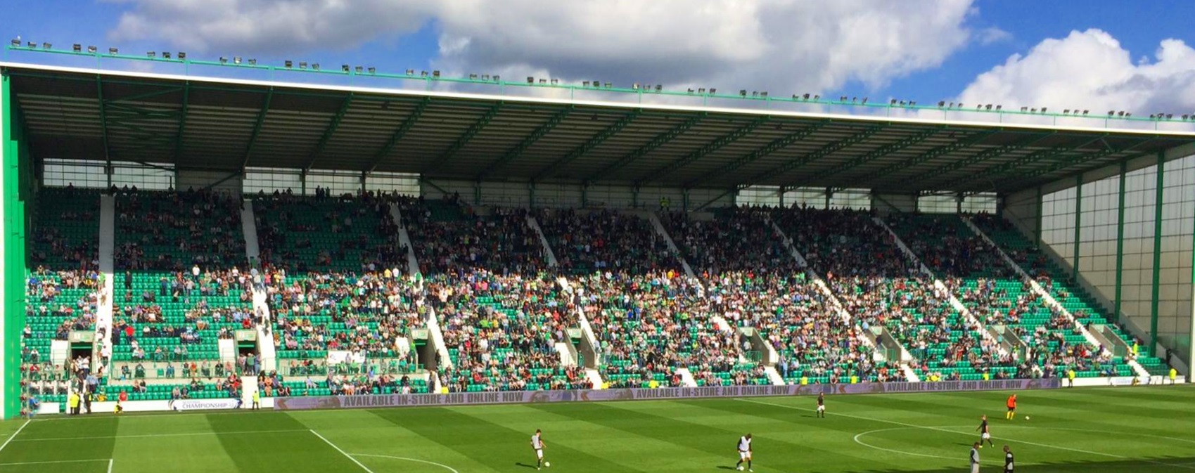 Picture of Hibernian FC Stadium - Edinburgh - Banner