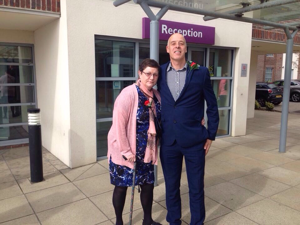 Picture of Premiere Inn Barry Island - Hubby and I before the wedding