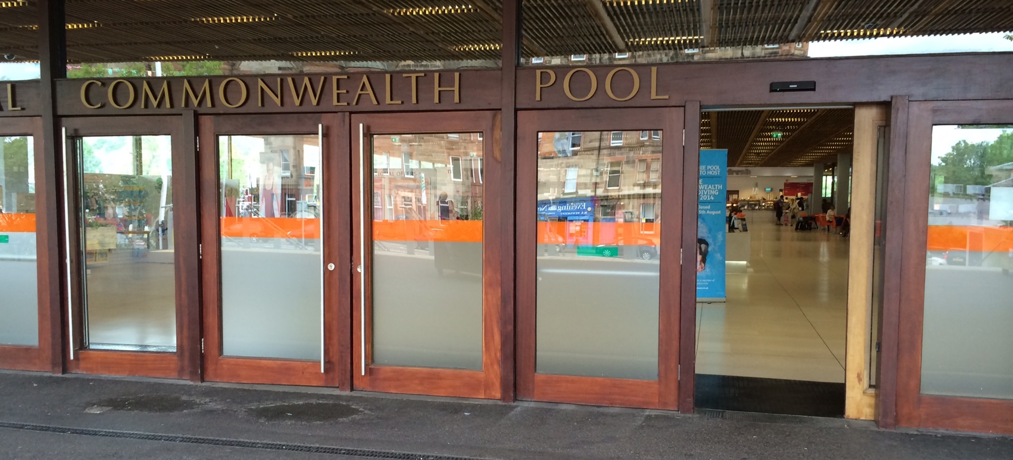 Picture of the Royal Commonwealth Pool - Edinburgh - Banner